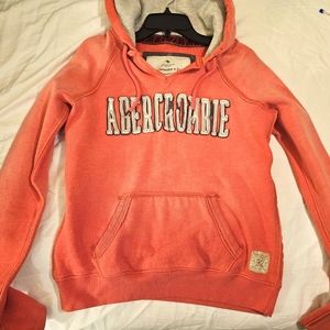 Abercrombie & Fitch Coral Ombre Women's Sweatshirt M